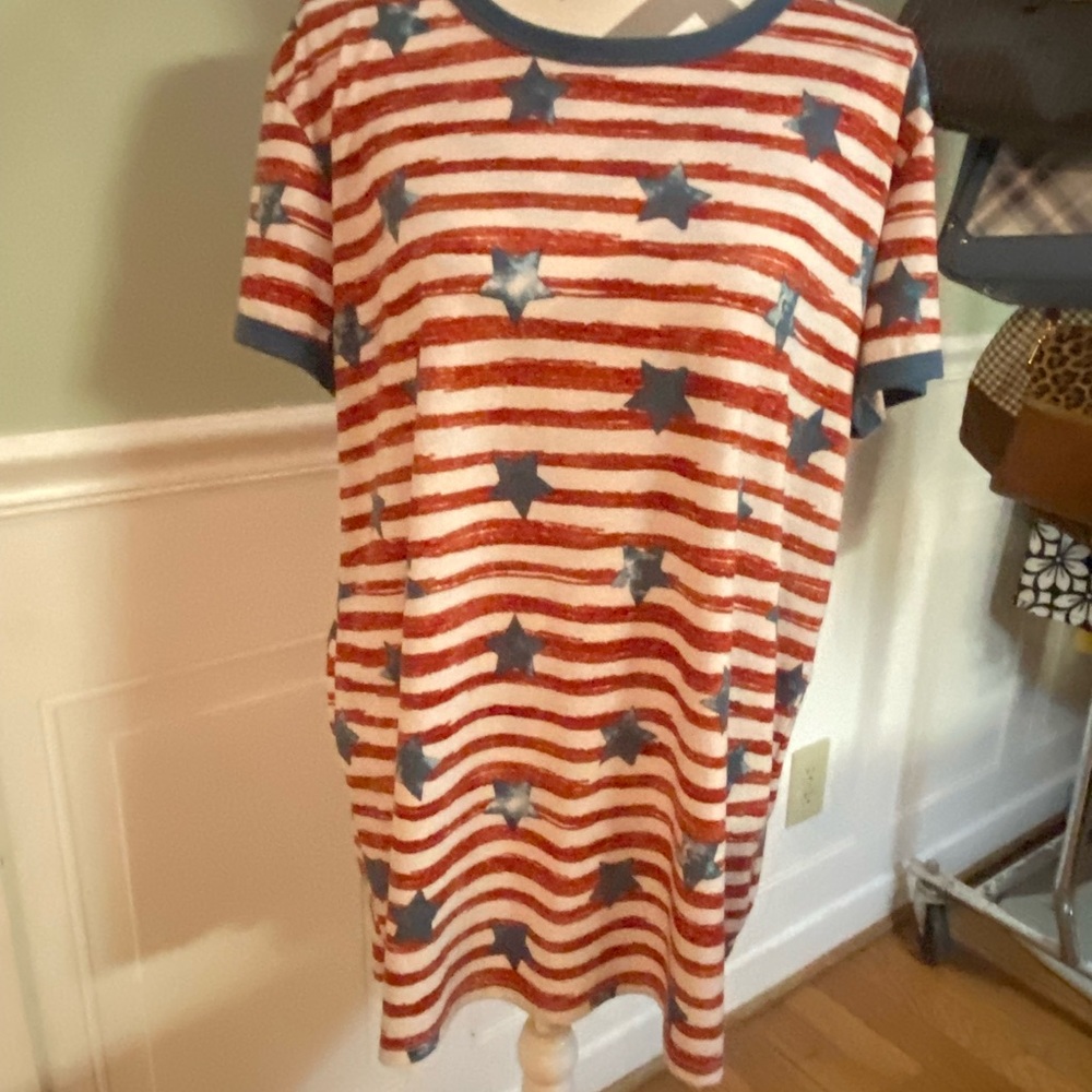 4th of July Stars & Stripes Women’s Top